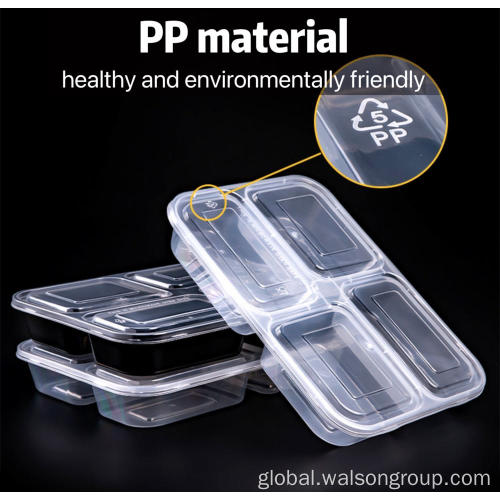 China Disposable plastic take away lunch box/food container Manufactory